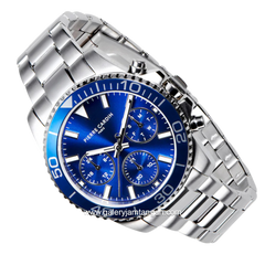 PIERRE CARDIN NATION POSH CNI.0008 Silver Dial Blue