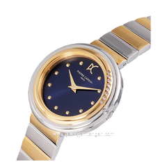 PIERRE CARDIN PASSY METEORE CF.1010.MU Silver Gold Dial Navy Stainless Steel
