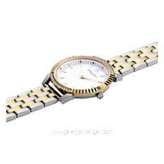 PIERRE CARDIN PIGALLE S CPI.2581 Silver Gold Dial White