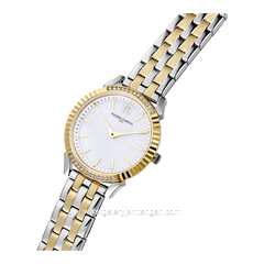 PIERRE CARDIN PIGALLE S CPI.2581 Silver Gold Dial White