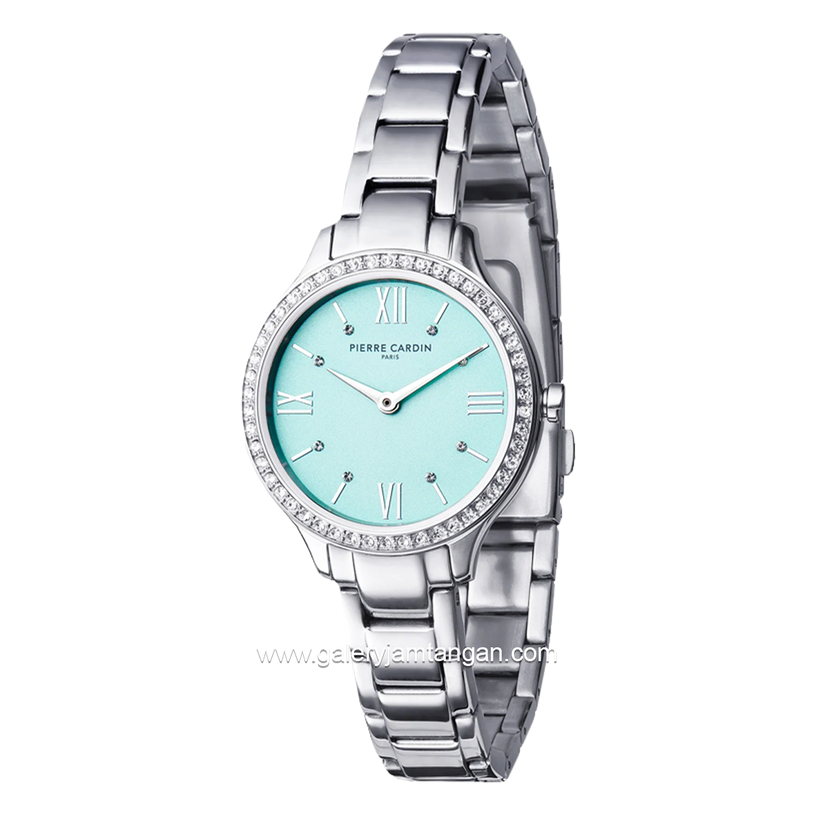 PIERRE CARDIN SAINT-LOUIS CRM.0003 Silver Dial Blue Stainless Steel