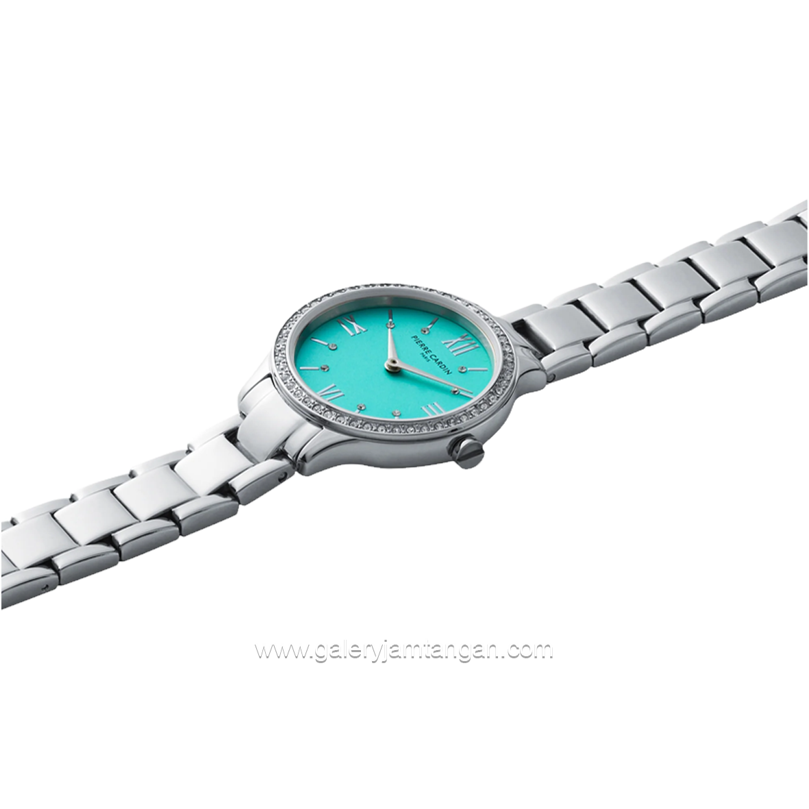 PIERRE CARDIN SAINT-LOUIS CRM.0003 Silver Dial Blue Stainless Steel