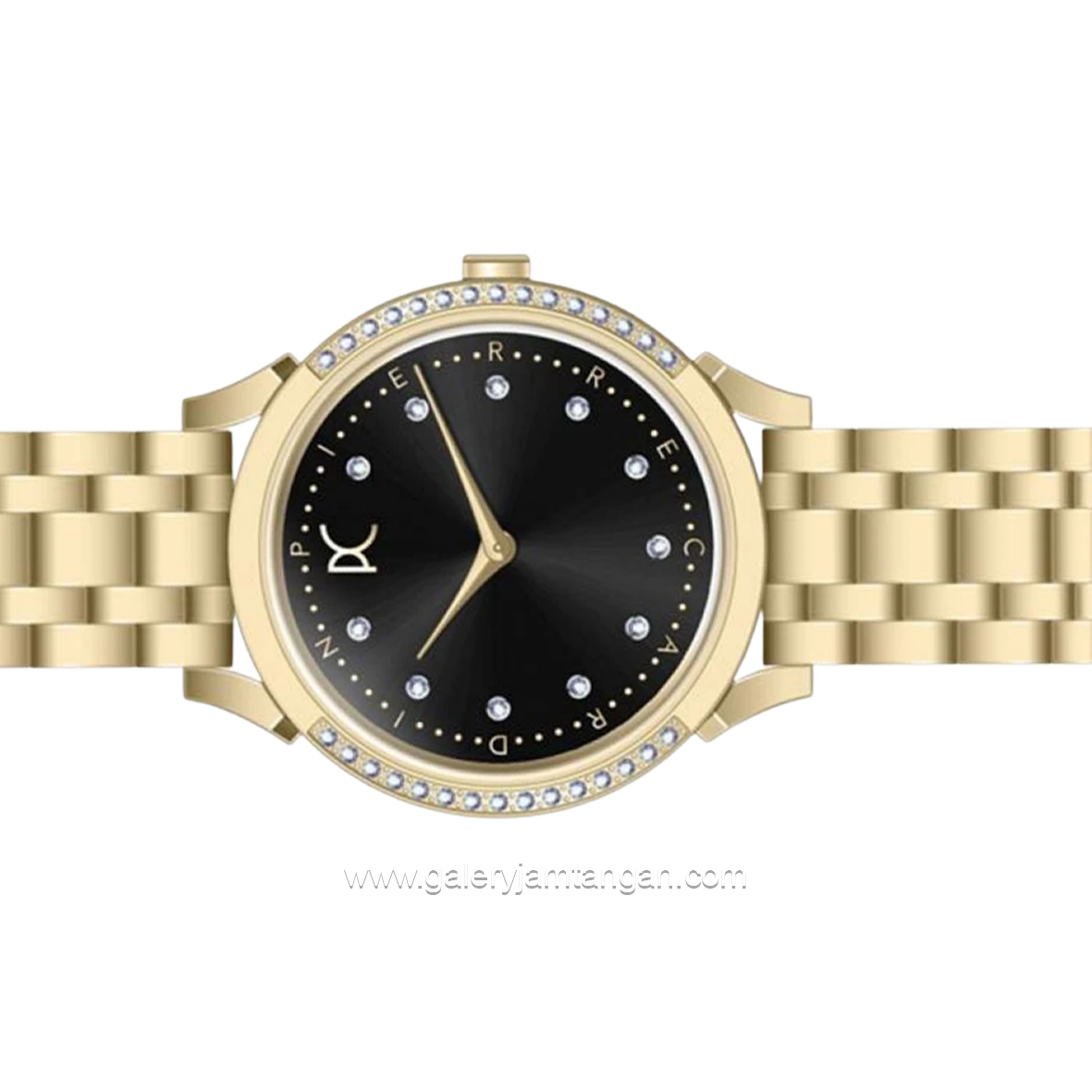 PIERRE CARDIN PIGALLE CPI.2575 Gold Dial Black