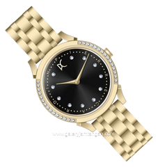 PIERRE CARDIN PIGALLE CPI.2575 Gold Dial Black