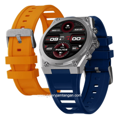 POLICE MY.AVATAR.2 PEIUN00003X0 Smartwatch Blue Yellow Silicone + Extra Strap