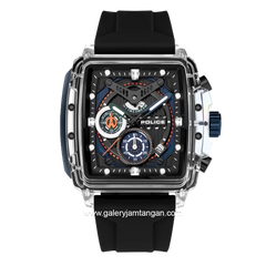 POLICE SET PEWGO0052401 Case Silver Dial Black Free Strap