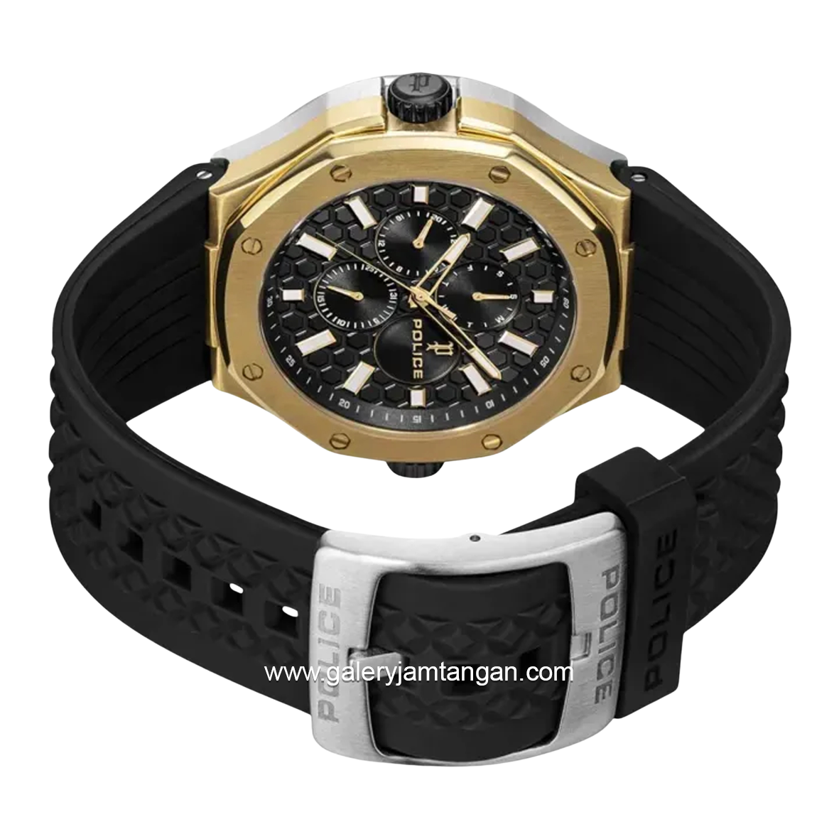 POLICE PEWGQ0081901 Dual Watch Silicone Strap