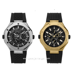 POLICE PEWGQ0081901 Dual Watch Silicone Strap