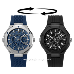 POLICE PEWGQ0081903 Dual Watch Silicone Strap
