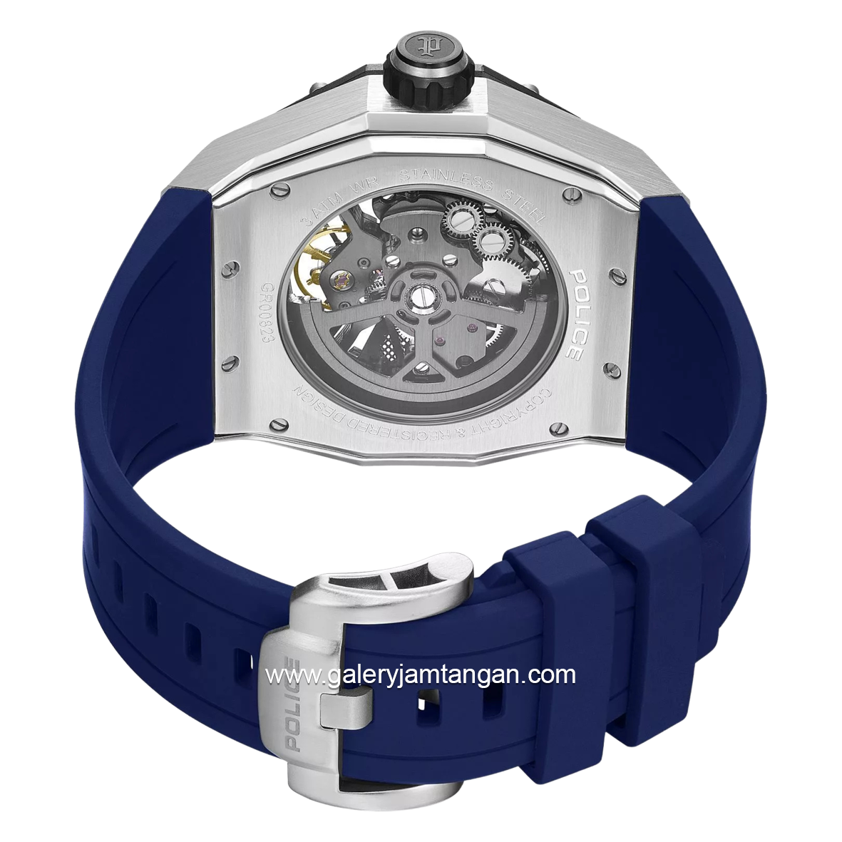 Police PEWGR0082304 Dayton Automatic Silicone Strap