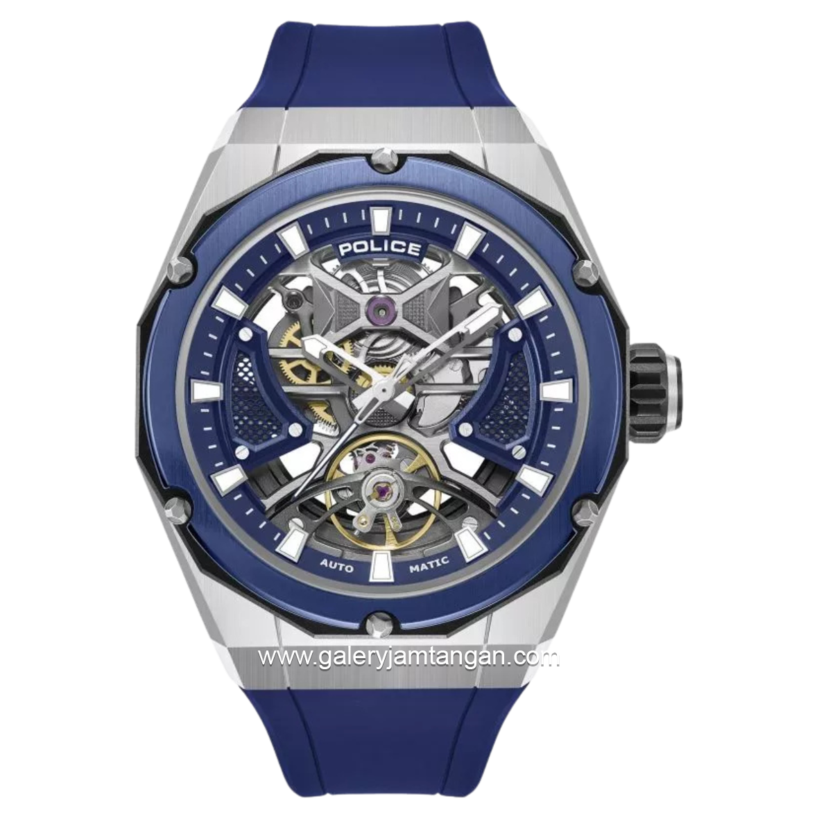 Police PEWGR0082304 Dayton Automatic Silicone Strap