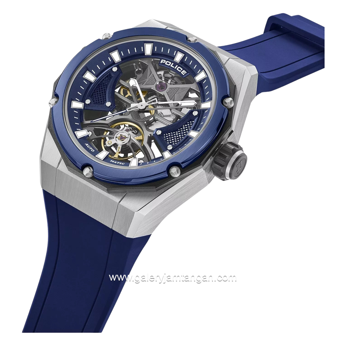 Police PEWGR0082304 Dayton Automatic Silicone Strap