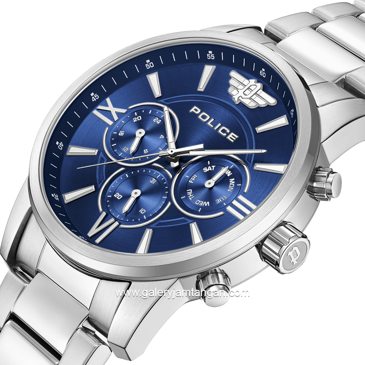 POLICE PEWJK0004404 Dial Blue Stainless Steel