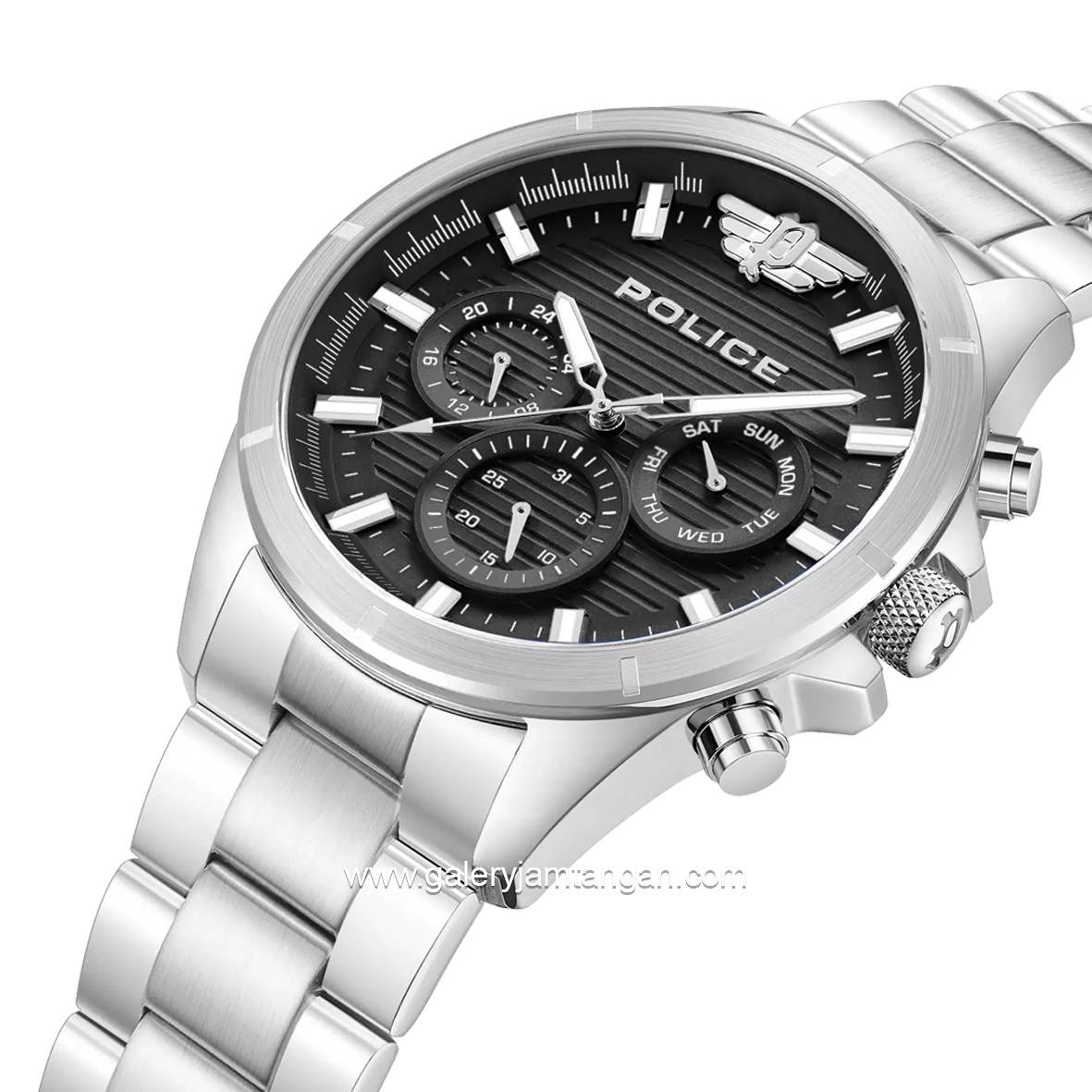 POLICE PEWJK2227806 Dial Black Stainless Steel