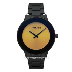 POLICE PL.15386JSB/04M Black Dial Yellow Stainless Steel