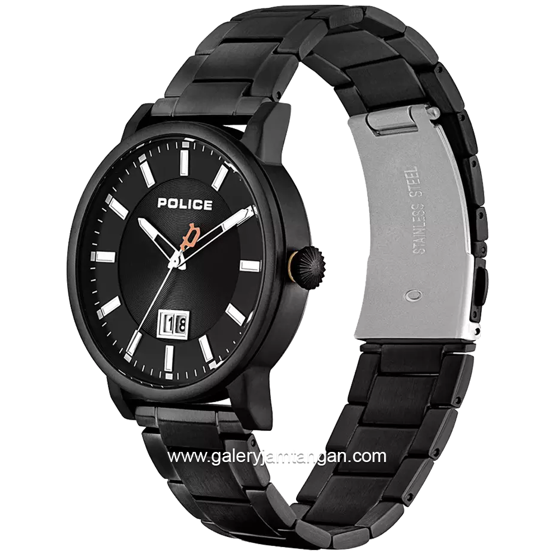 POLICE PL.15404JSB/02M Dial Black Stainless Steel