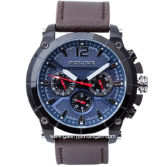 POLICE PL.15724JSB/03 Multifunction Dial Blue Leather Strap