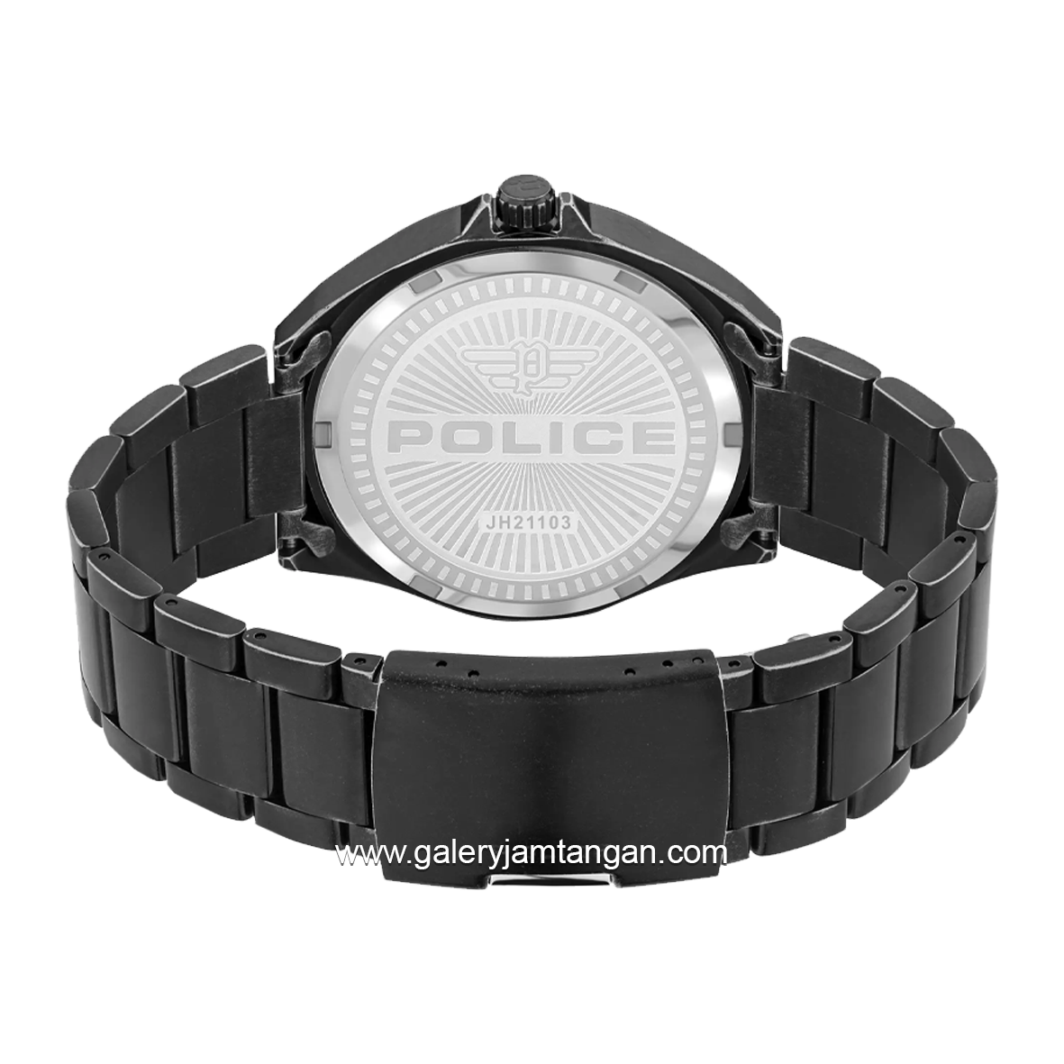 POLICE PEWJH2110301 Full Black Ranger II Stainless Steel Watch