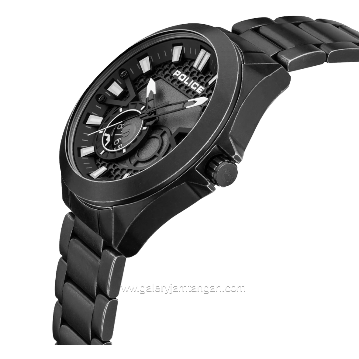 POLICE PEWJH2110301 Full Black Ranger II Stainless Steel Watch
