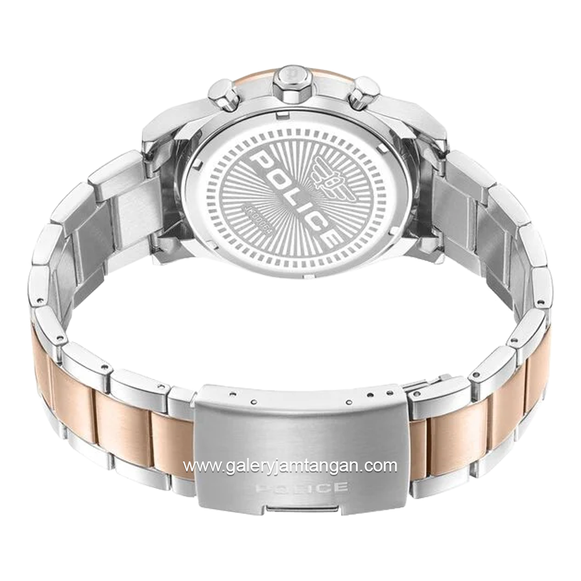 POLICE PEWJK0006441 Silver Rosegold Stainless Steel
