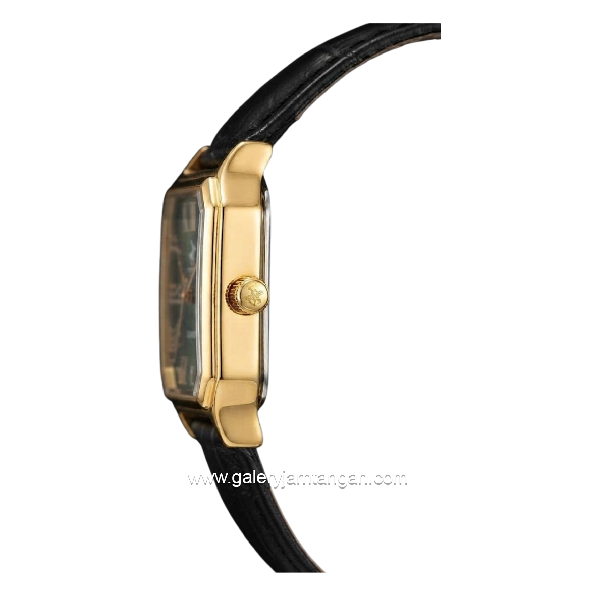 BEVERLY HILLS POLO CLUB BP3917C.171 Black Rosegold Dial Green Leather Strap