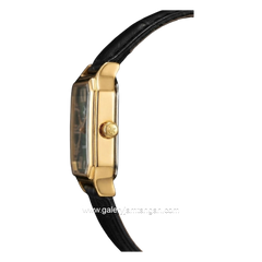 BEVERLY HILLS POLO CLUB BP3917C.171 Black Rosegold Dial Green Leather Strap