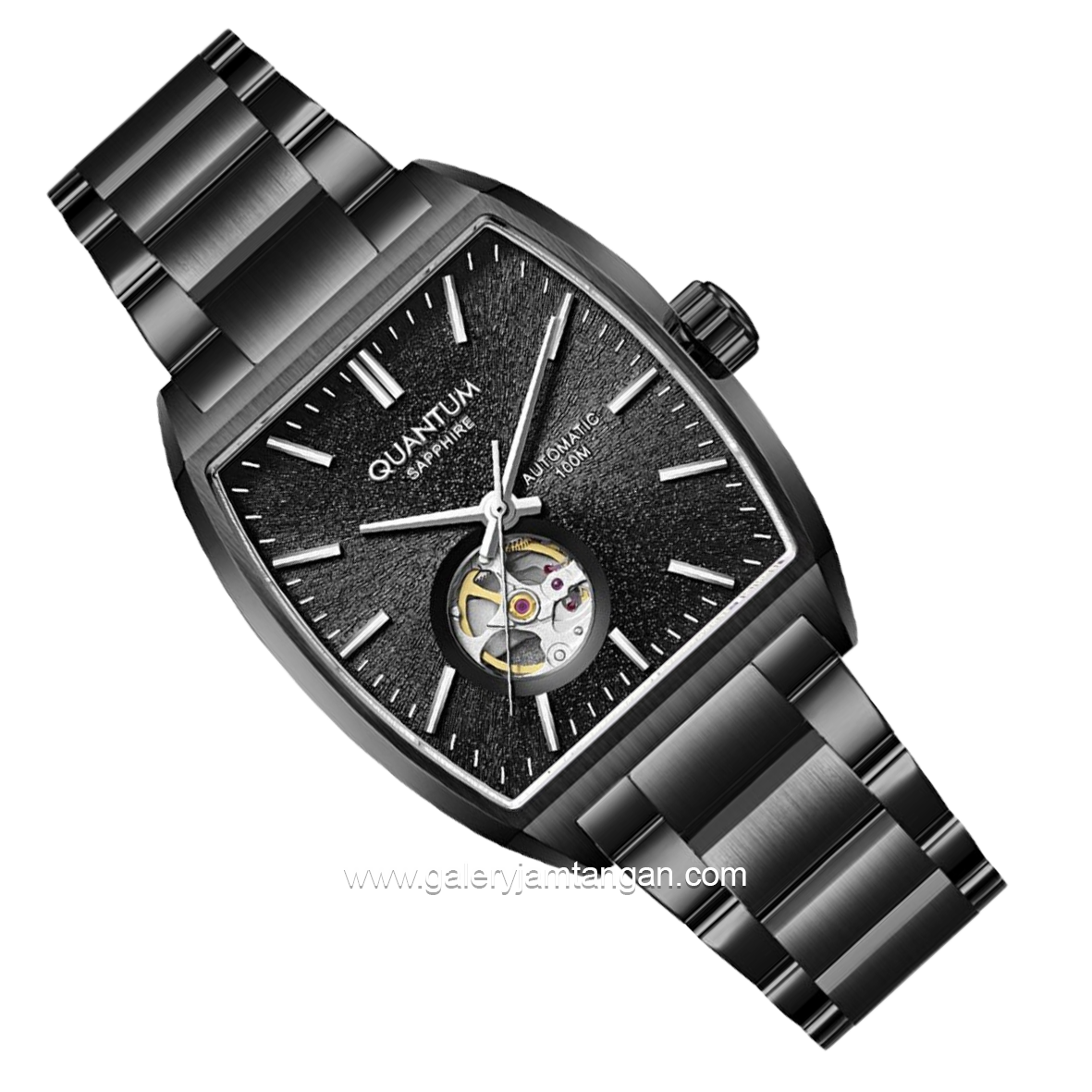 QUANTUM QMG1226.650 Black Automatic Stainless Steel