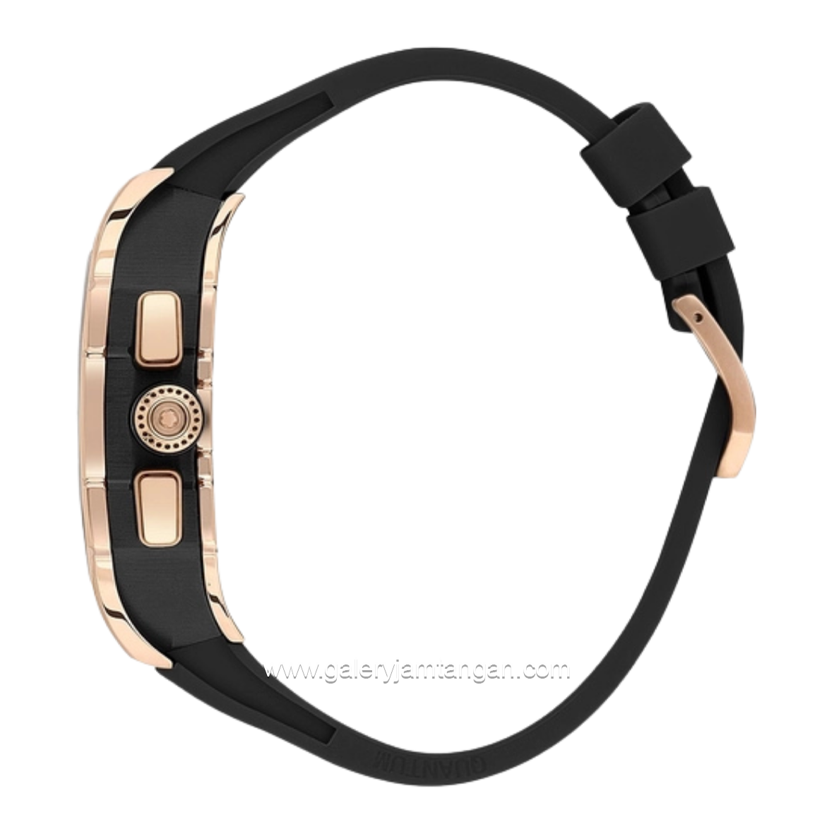 QUANTUM HNG1080.451 Black Silicone Strap