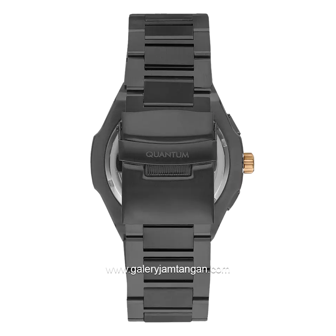 QUANTUM ADG1032.070 Black Dial Green Multifunction Stainless Steel