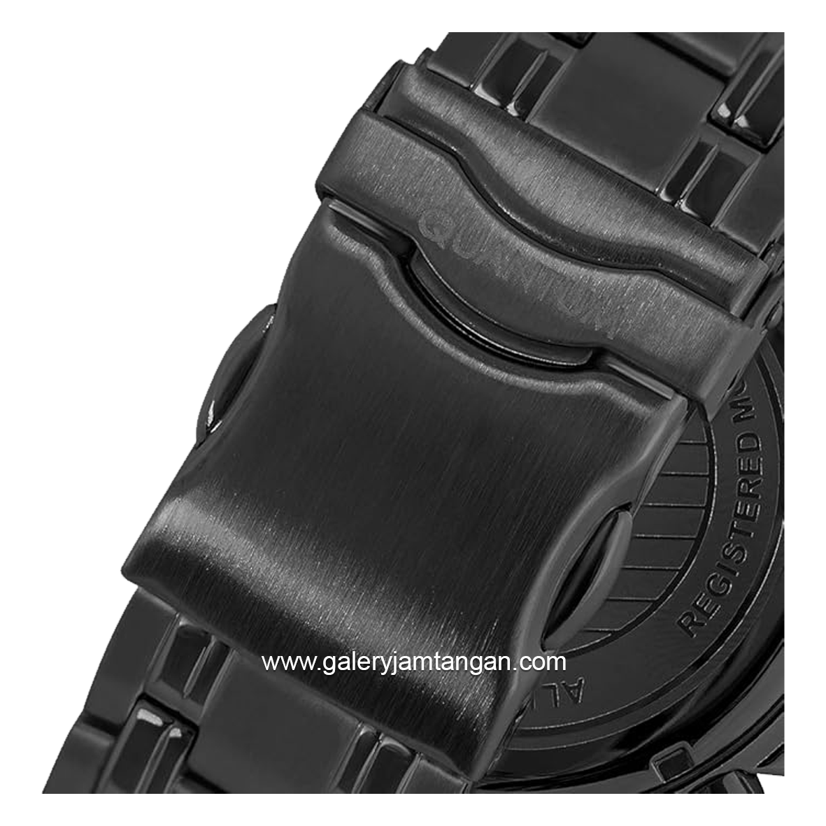QUANTUM ADG700.090 Black List Rosegold Dial Blue Chronograph Stainless Steel