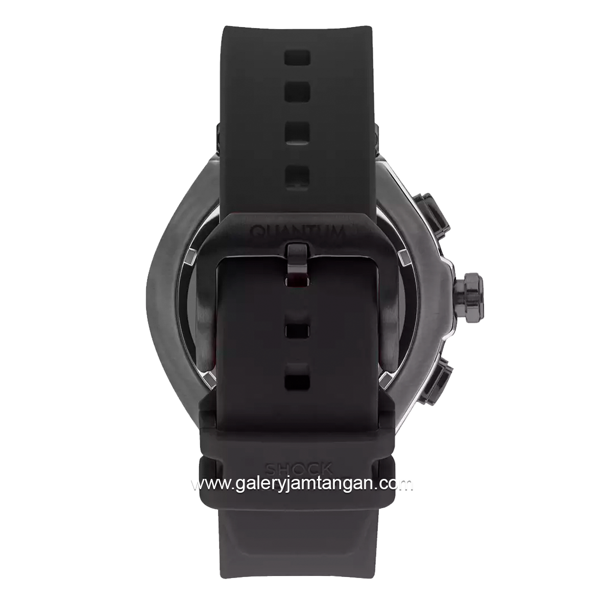QUANTUM HNG1010.051 Black Rubber Strap