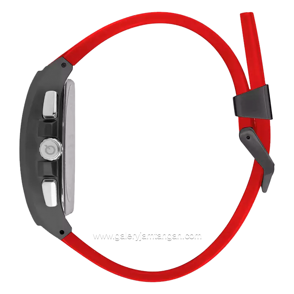 QUANTUM HNG997.068 Red Black Multifunction Rubber Strap