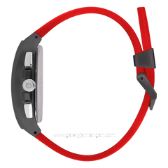 QUANTUM HNG997.068 Red Black Multifunction Rubber Strap