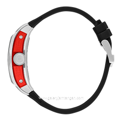 QUANTUM QMG1103.351 Automatic Black Silver Rubber Strap