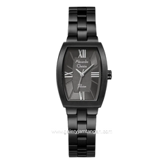 Alexandre Christie Passion AC 2B59 LH BIPDG Black Dial Black Stainless Steel Strap