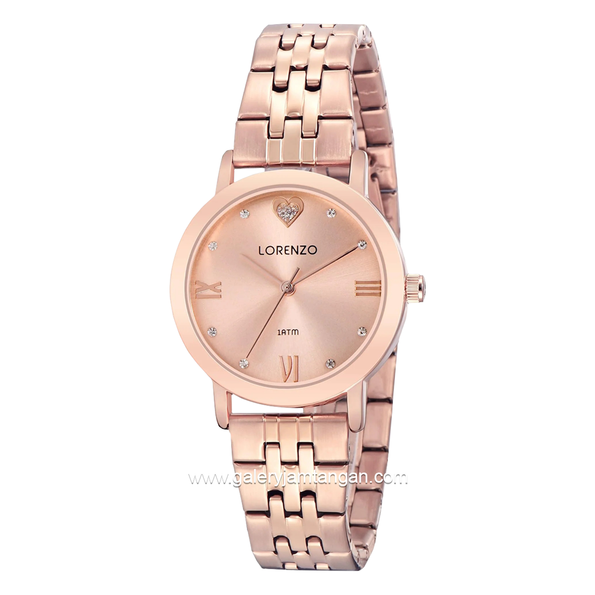 LORENZO R 7123 L Rosegold Stainless Steel
