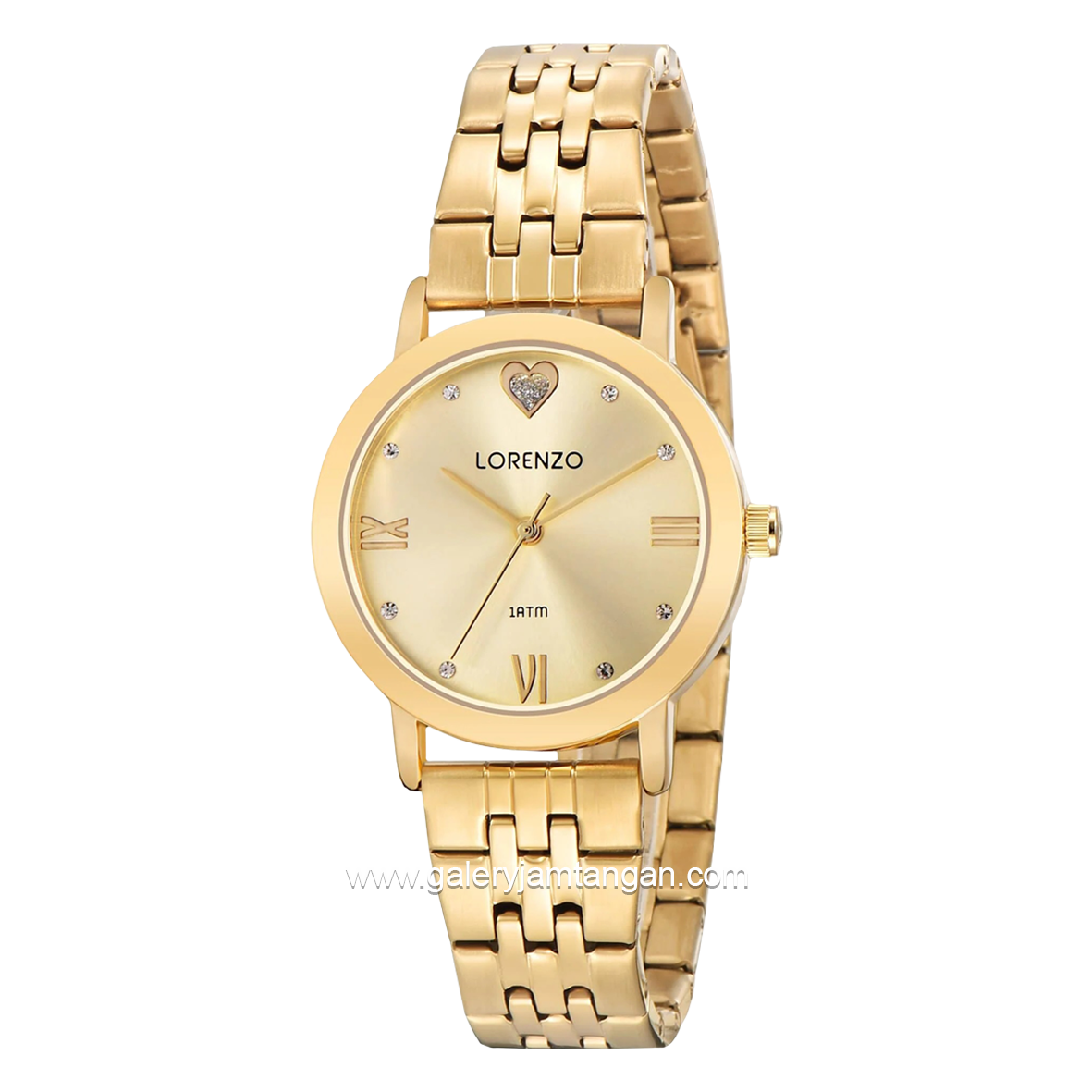LORENZO R 7123 L Gold Stainless Steel