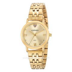 LORENZO R 7123 L Gold Stainless Steel