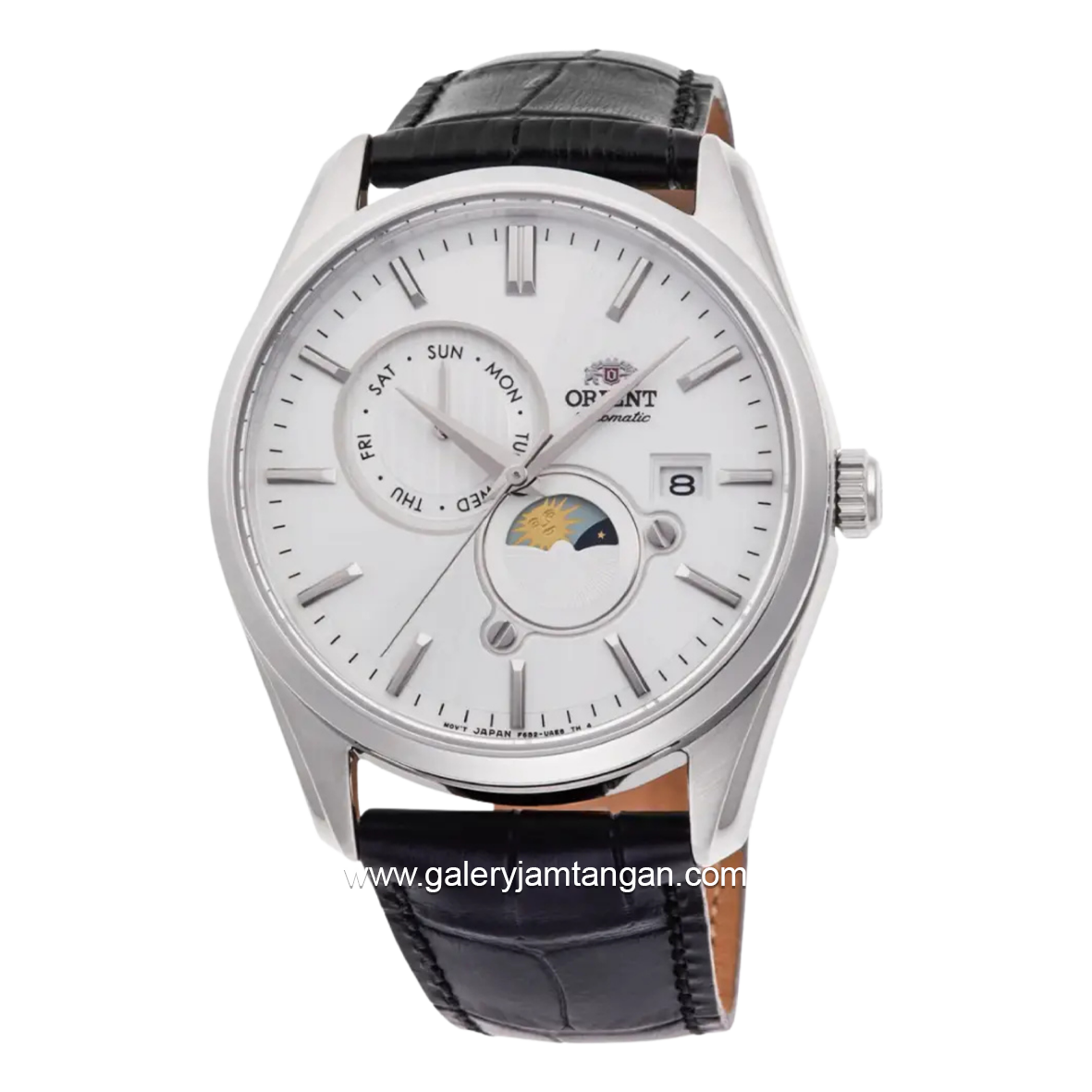 ORIENT RA-AK0310S30B SUN & MOON Automatic Leather Strap