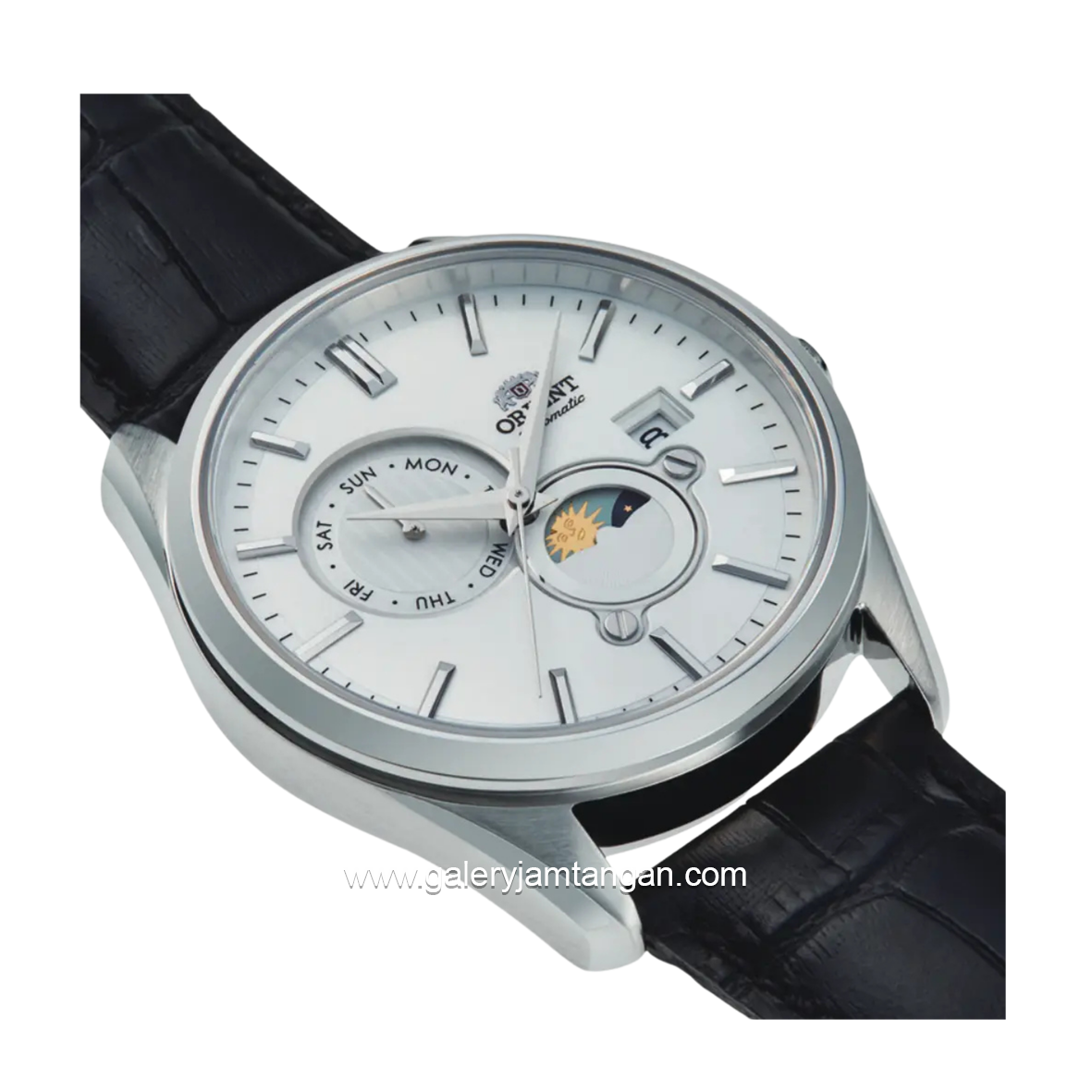 ORIENT RA-AK0310S30B SUN & MOON Automatic Leather Strap