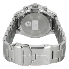 ORIENT MAKO SOLAR RA-TX0206L Silver Dial Sky Blue Chronograph Stainless Steel