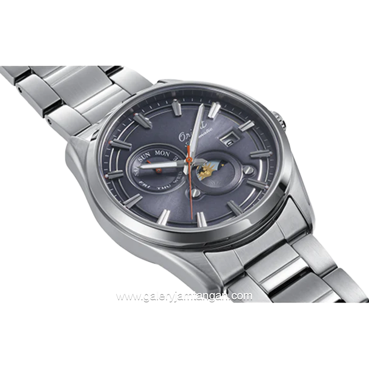 ORIENT LIMITED 75 TH ANNIV RA-AK0311N30B Automatic Gray Dial Blue Stainless Steel