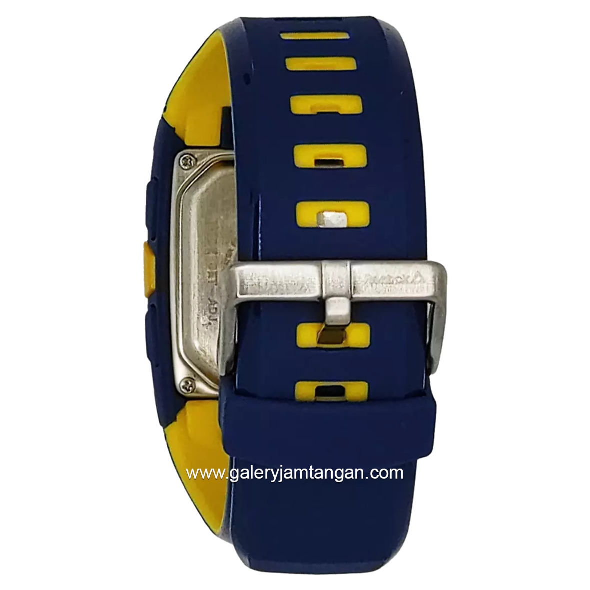 REEBOK RD-SQU-G9-PNPN-BY Blue Yellow Silicone Strap