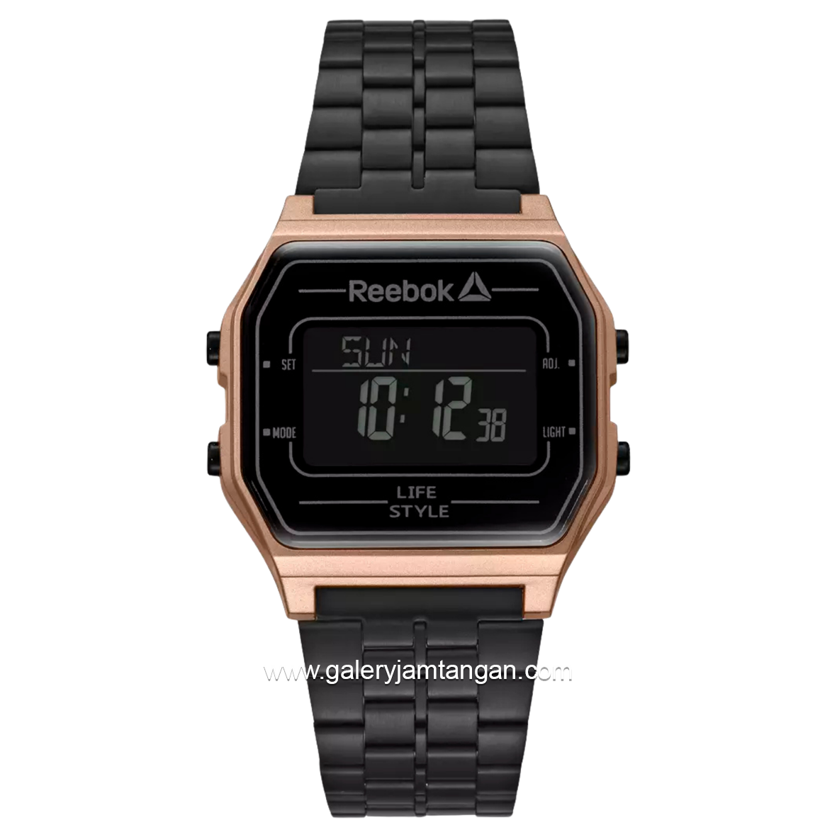 REEBOK RD-VNE-G9-P3SB-BB Digital Black Rosegold Stainless Steel