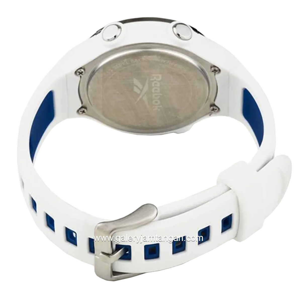 REEBOK RV-HID-L9-PWIW-WL Digital White Rubber Strap
