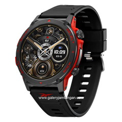 REEBOK SMARTWATCH RV-MTI-G0-PRIB-BB Black Silicone Strap