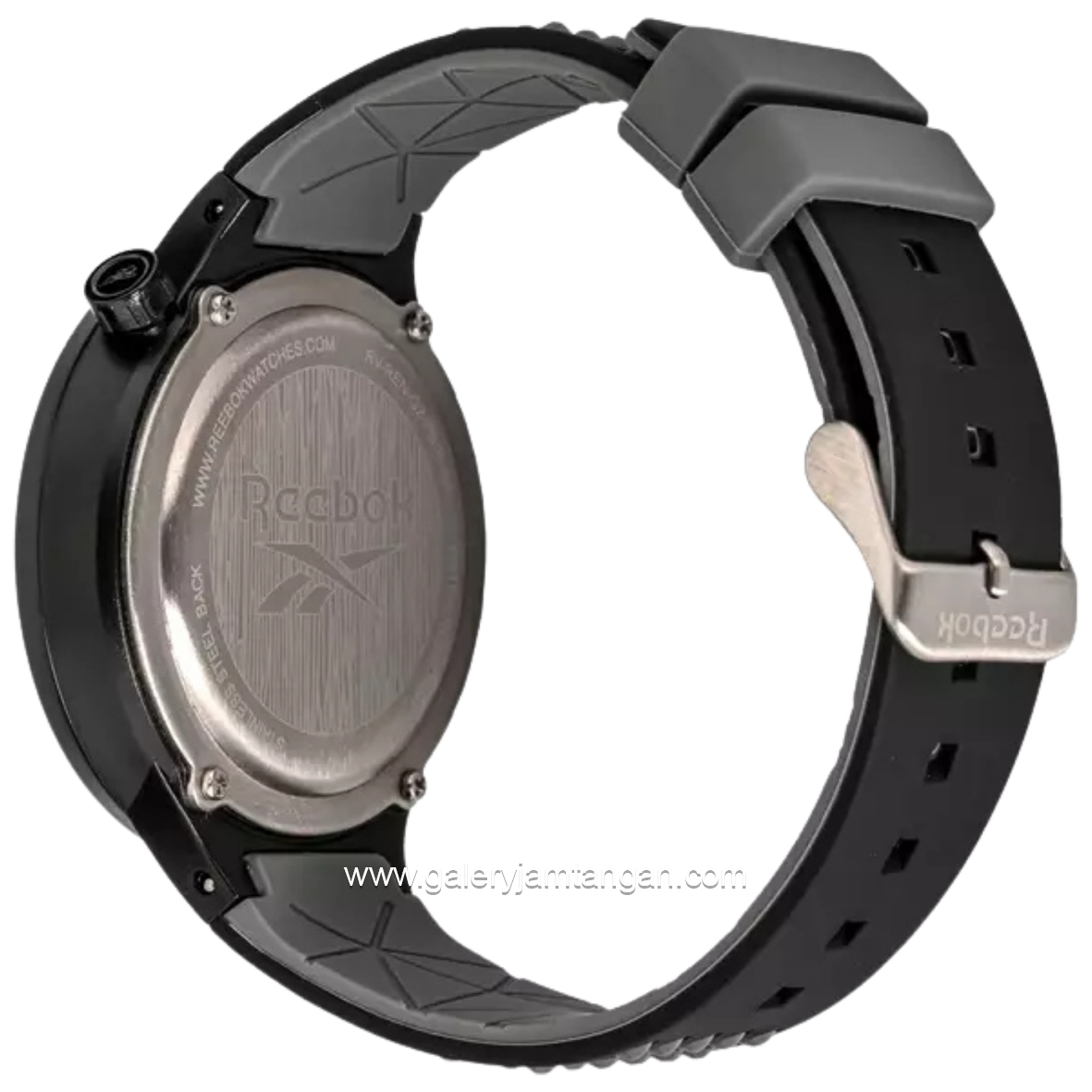 REEBOK RV-REN-G2-PBIA-BR Black Rubber Strap