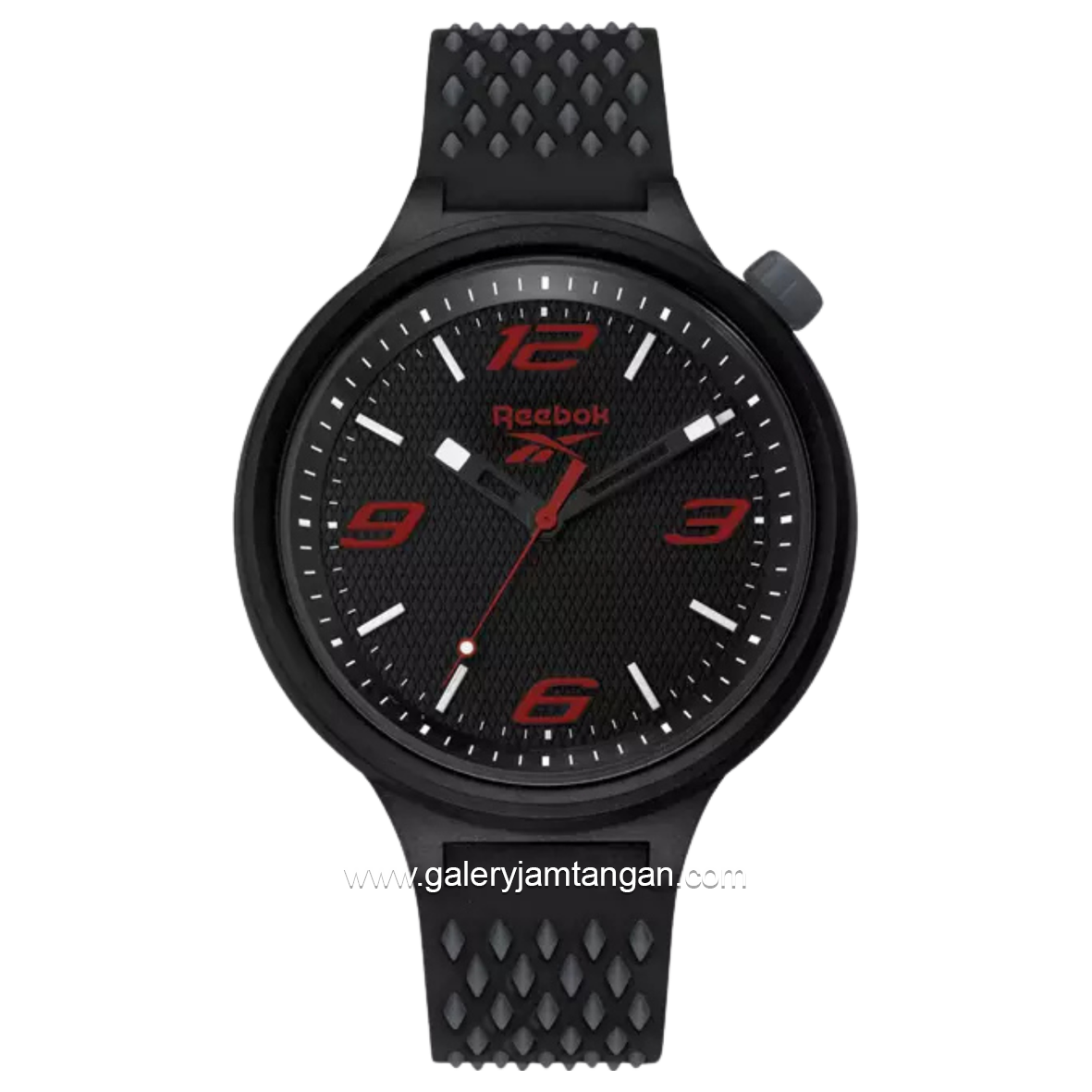 REEBOK RV-REN-G2-PBIA-BR Black Rubber Strap