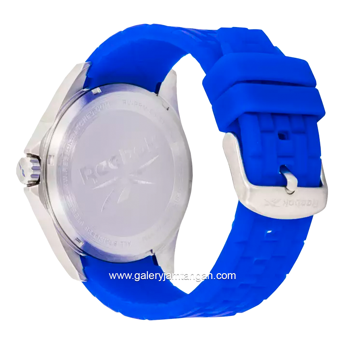 REEBOK RB-RV-PRM-G3-S1-IN-NO Blue Silver Rubber Strap