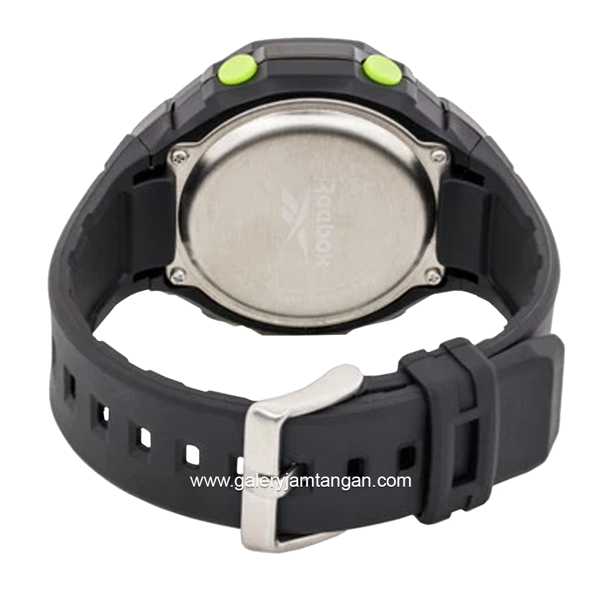REEBOK RB-RV-UNI-G9-SBPB-BG Black List Green Rubber Strap